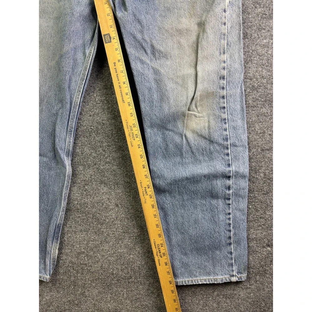 Carhartt Jeans Mens 36x30 Light‎ Blue Relaxed Fit Straight Leg Workwear Denim
